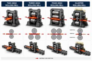 Types of rolling mills used in steel manufacturing explained by a Rolling Mills Consultant