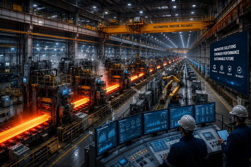 Rolling Mills Consultant guiding steel plant engineers